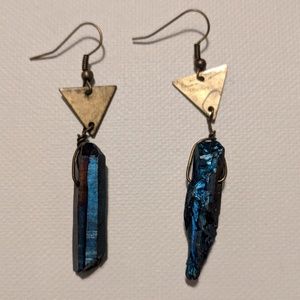 Titanium Coated Rainbow Crystal Quartz